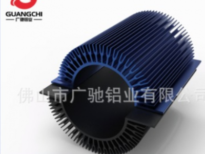 廠家直銷散熱器鋁型材殼體 臭氧管發生器精密配件加工定制氧化