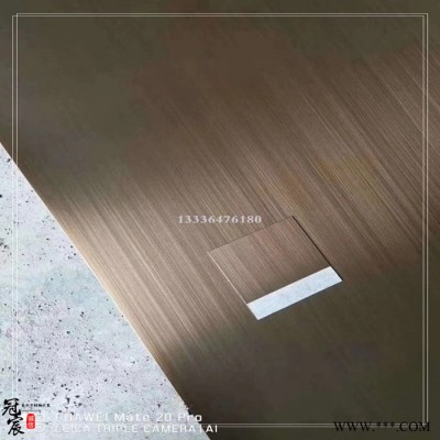 遼寧供應不銹鋼發(fā)黑拉絲古銅板 電鍍彩色板 支持剪折刨壓槽加工